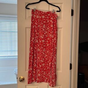 Topshop Midi Skirt 10 